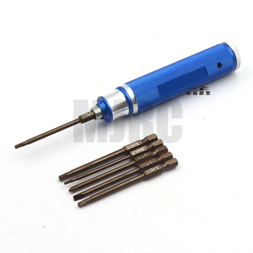 Rc Hobby Electric Screwdriver - Zestaw wkrętaków 6 w 1 Zestaw