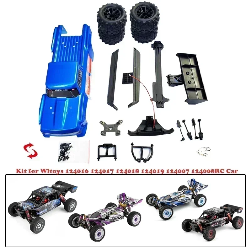 Rc Hobby Monster Truck - Zestaw części do tuningu: modyfikowana karoseria,