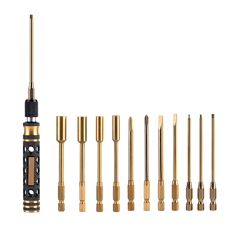 Rc Hobby Electric Screwdriver - Zestaw wkrętaków 12 w 1 /