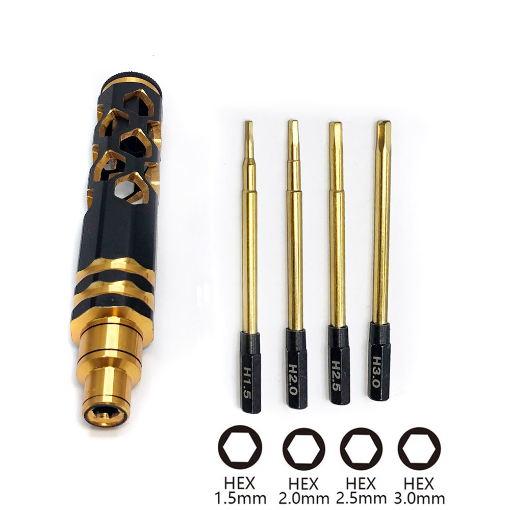 Rc Hobby Electric Screwdriver - Śruba sześciokątna zestaw wkrętaków 1.5mm 2.0mm