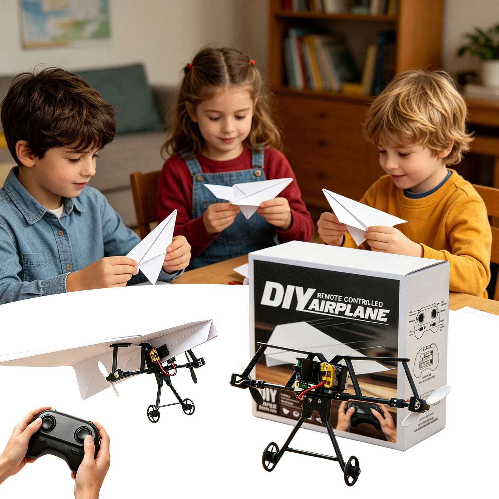 Rc Hobby Toys - Zestaw do samodzielnego montażu papierowego samolotu