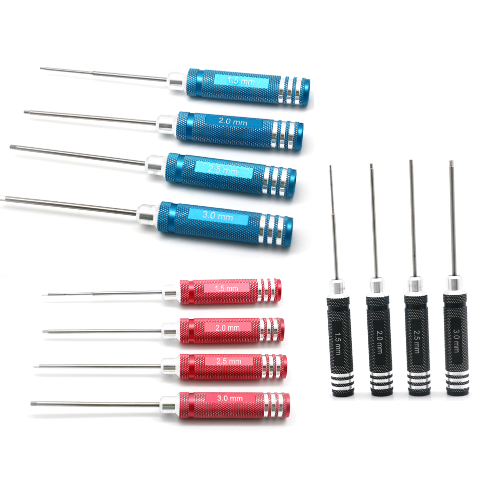 Rc Hobby Electric Screwdriver - Zestaw 4 szt. narzędzi RC, śrubokręty