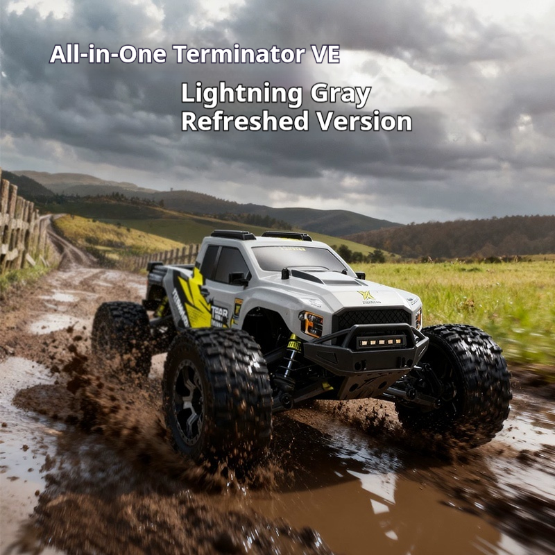 Rc Hobby Monster Truck - Terminator V2 All-Terrain, bezszczotkowy, elektryczny model