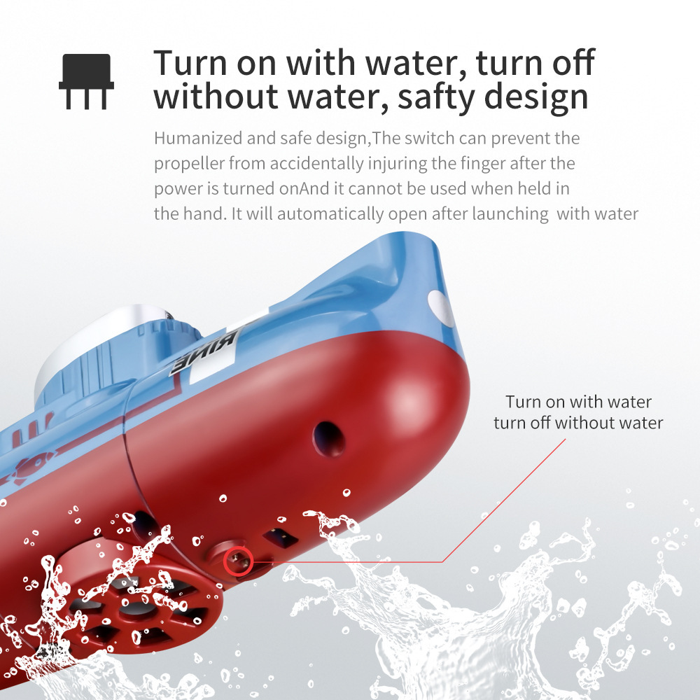 Rc Hobby Grade Boat - Mini łódź podwodna RC dla dzieci