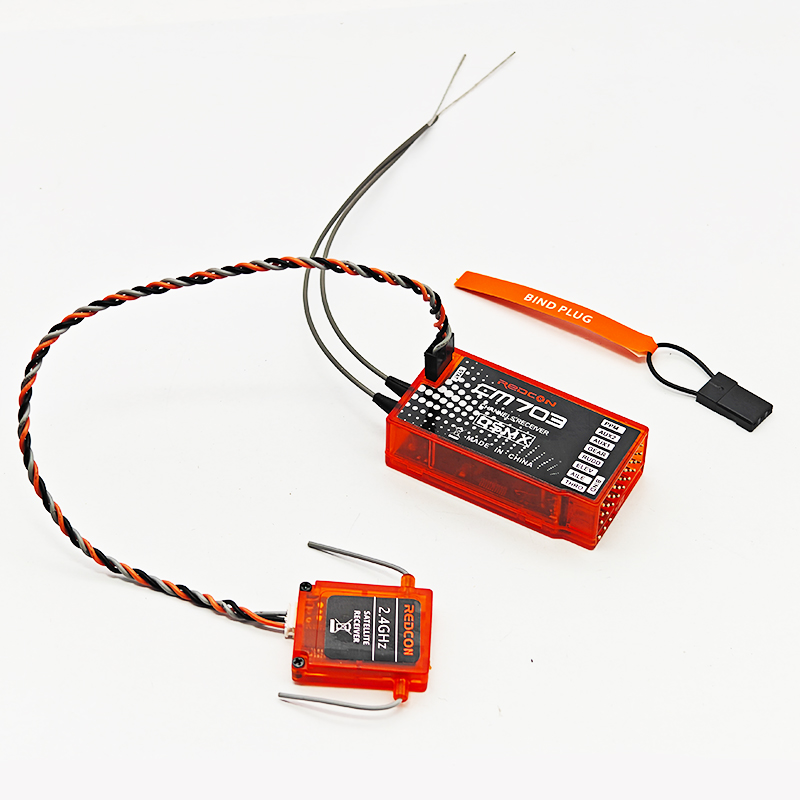 Rc Hobby Toys - CM703 7-kanałowy odbiornik RX 2,4 GHz