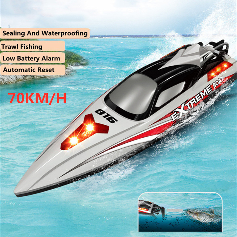 Rc Hobby Grade Boat - Szybka łódź zdalnie sterowana RC 70KM/H,