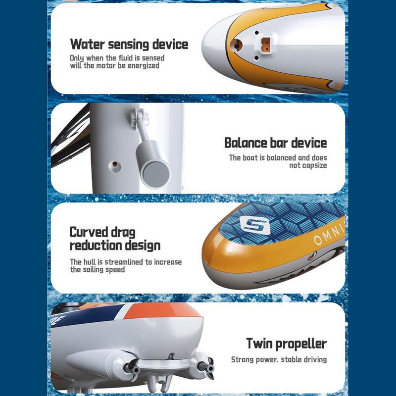 Łódka zdalnie sterowana 2,4 GH – Rc Hobby Grade Boat recenzja i cena