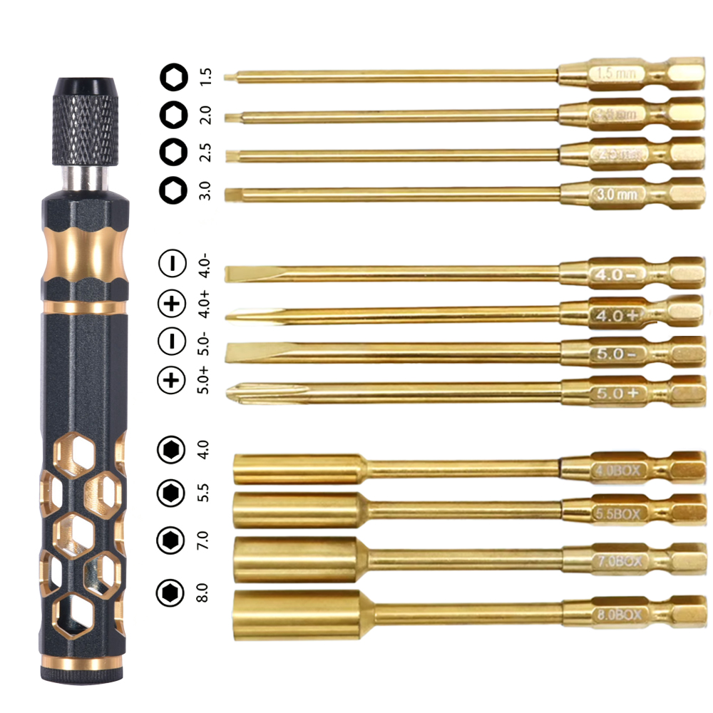 Zestaw metalowych wkrętaków im – Rc Hobby Electric Screwdriver recenzja i cena