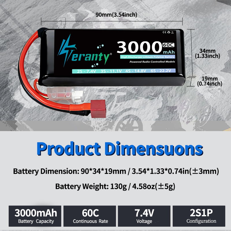 TERANTY 2S 3000mAh Bateria Lip – Rc Hobby Usa recenzja i cena