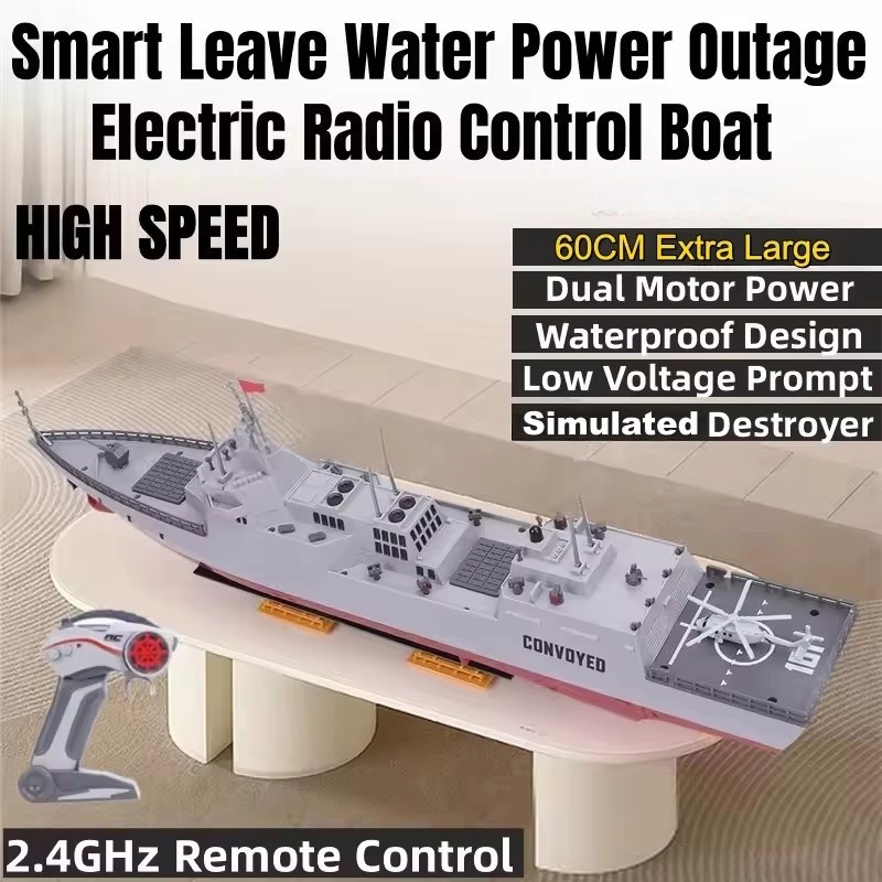 NOWY Szybki Driftujący Niszczy – Rc Hobby Grade Boat recenzja i cena