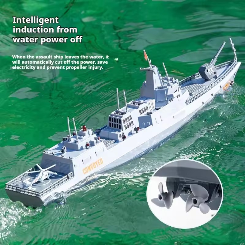 NOWY Szybki Driftujący Niszczy – Rc Hobby Grade Boat recenzja i cena