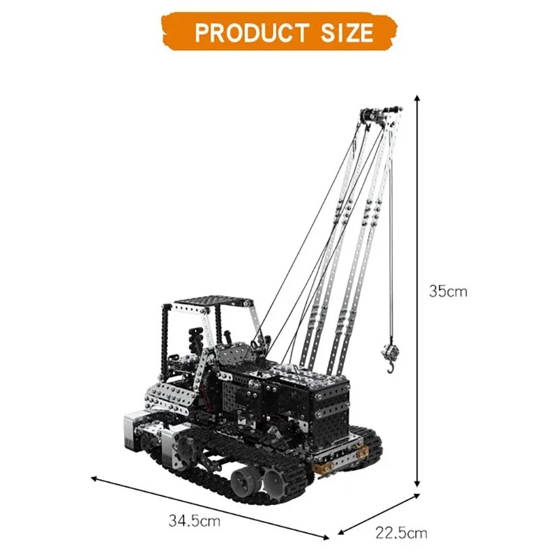 Zrób to sam Metalowy Żuraw RC  – Rc Hobby Toys recenzja i cena