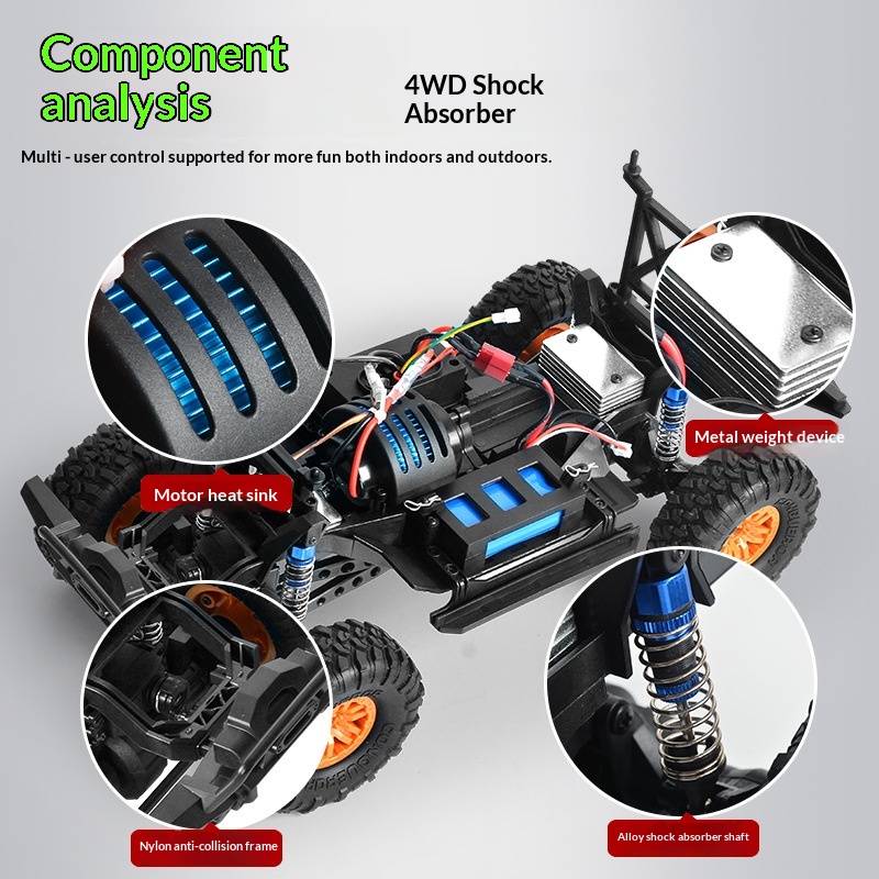 Huangbo Rc 1:10 Samochód Teren – Rc Hobby Monster Truck recenzja i cena