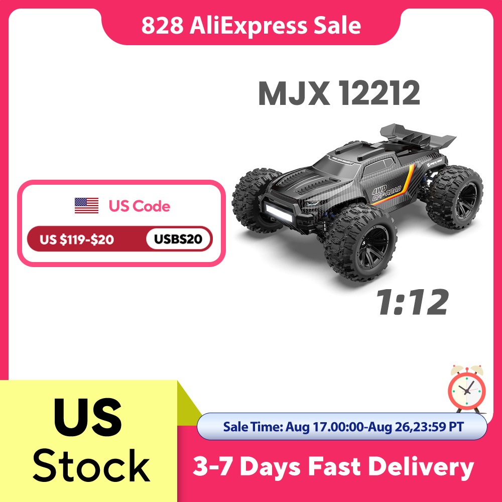 12212 1/12 MJX Bezszczotkowy R – Rc Hobby Monster Truck recenzja i cena