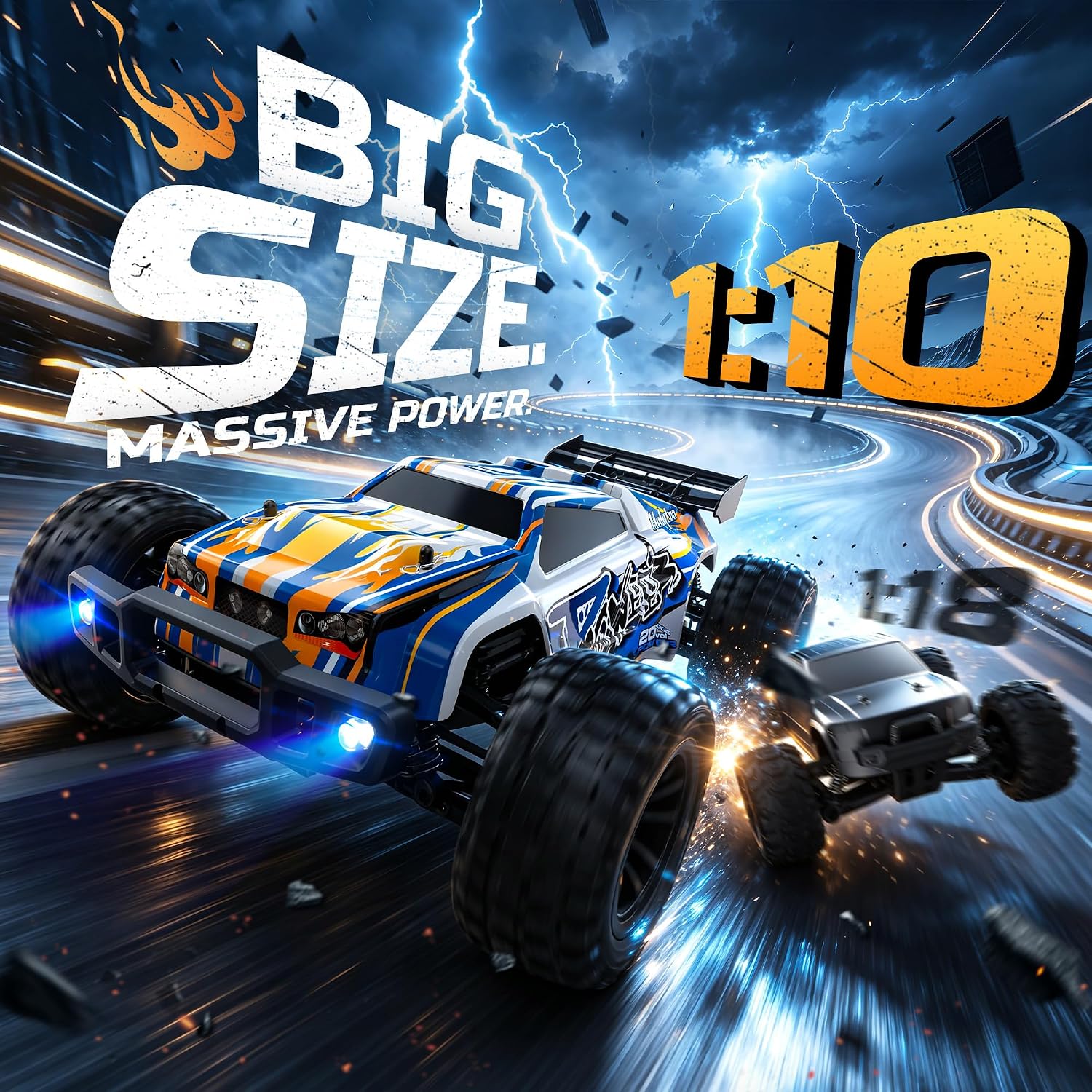 Samochód zdalnie sterowany 1:1 – Rc Hobby Monster Truck recenzja i cena