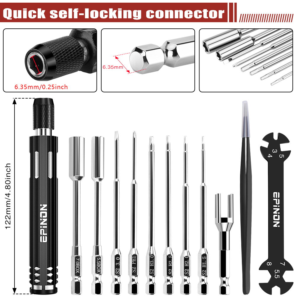 Stojak serwisowy EPINON do nap – Rc Hobby Electric Screwdriver recenzja i cena