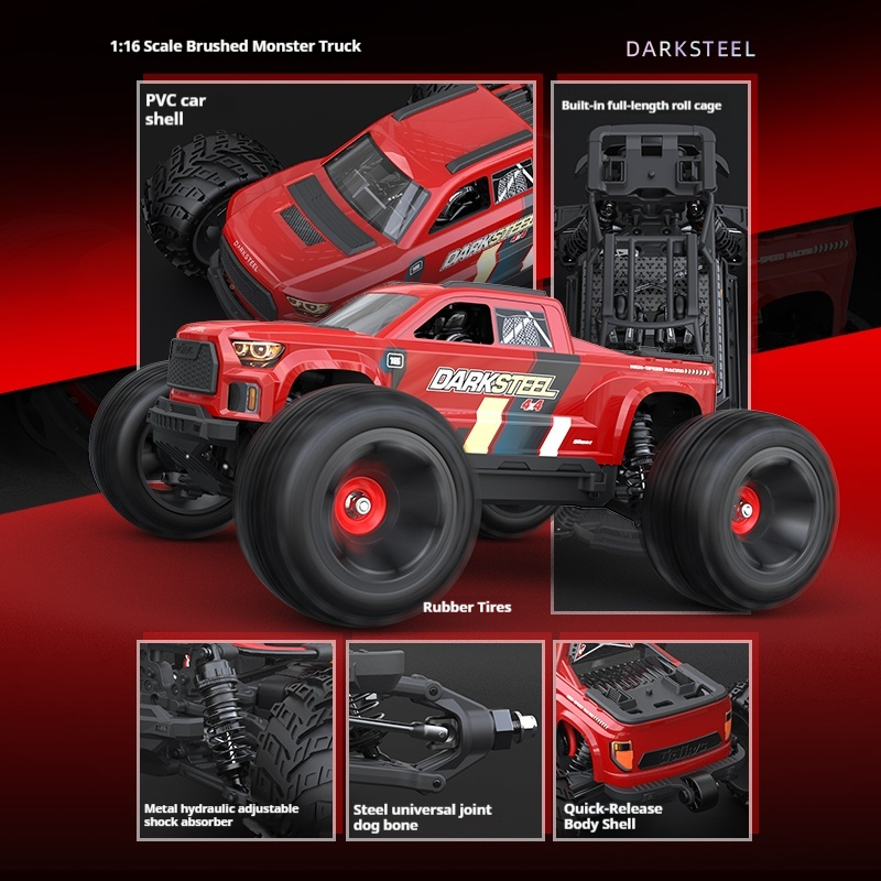 UDIRC UD1610PRO 1/16 RC Samoch – Rc Hobby Monster Truck recenzja i cena