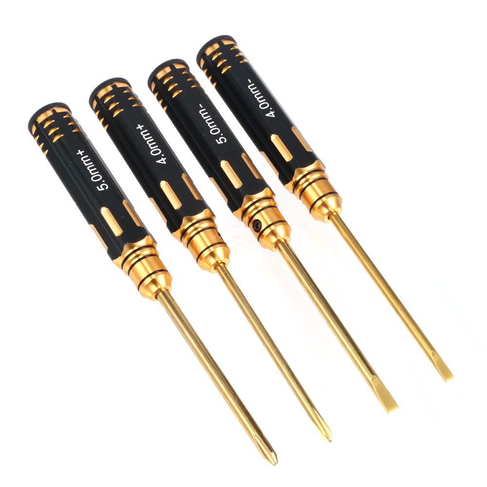 Zestaw 4 szt. tytanowych klucz – Rc Hobby Electric Screwdriver recenzja i cena