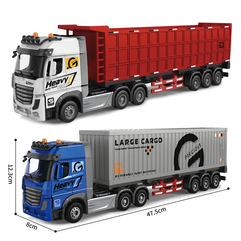 RC Car Big RC Container Truck  – Hobby Rc Van recenzja i cena