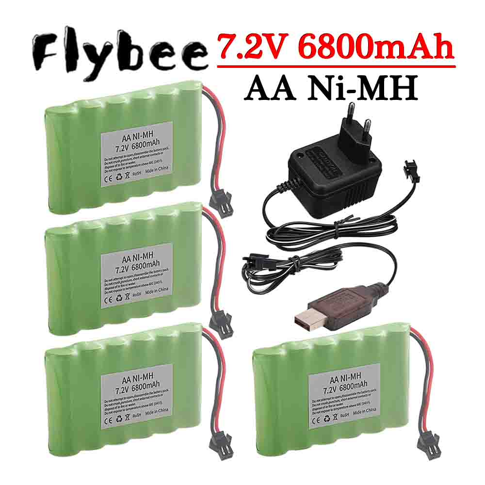 Akumulator Ni-MH 7.2V 6800mAh  – Rc Hobby Factory recenzja i cena